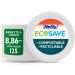 Hefty ECOSAVE Compostable Disposable Paper Plates Luncheon 8.86" 125 Count White 8.86" Paper Plates - Buy Online on GoSupps.com