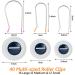 40 Assorted Hot Roller Clips for Large, Medium, and Small Rollers - Fits Most Curlers - 3 Sizes - Buy Online on GoSupps.com