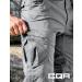 CQR Men's Convertible Cargo Pants - Water-Repellent Hiking Pants Zip-Off Light Stretch UPF 50+ TXP405 - Stone 28W/30L | International Shipping Available - Buy Online on GoSupps.com