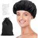 Heating Cap for Hair - Thermal Heat Cap | Flaxseed Conditioning Cap with Shower Caps for Home and Salon Use Cordless Hair Drying Styling Tools - Buy Online on GoSupps.com