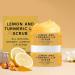 Turmeric Lemon Lip Scrub For Dark Lips Exfoliating Lip Scrub With Aloe Vera Scrub & Nourish Sugar Lip Scrub Natural Scrub & Turmeric Lip Scrub And Balm For Dry Chapped Reduce Fine Lines Lip - Buy Online on GoSupps.com