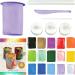Hapinest Clay Luminaries Arts and Crafts Kit for Kids, Teens 6-12 Years Old - DIY Gift for Girls and Boys - Buy Online on GoSupps.com