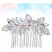 Beaupretty 1pc hair barrettes for women bridal hair barrette hair accessories for women wedding bride headpieces for wedding rhinestone hair accessories hair comb European and American Miss - Buy Online on GoSupps.com