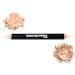Brow Concealer Highlighter Pencil & Brush Set | Sculpted Creamy Matte Brow Shaper & Shimmer Highlighter | Gluten & Paraben Free - Cool Beige Duo - Buy Online on GoSupps.com
