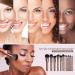 BS-MALL 14 Pcs Makeup Brushes Set Premium Synthetic for Foundation, Powder, Concealers, Eye Shadows Coffee Brown Color - Buy Online on GoSupps.com