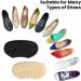 Heel Grip Cushion Pads - 2 Pairs, Self-Adhesive Shoe Inserts for Women and Men - Beige 6MM - Buy Online on GoSupps.com