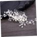HAPINARY Wedding Hair Comb Tiara Comb for Bridal Crystal Hair Comb Bridal Hair Comb Hair up Wedding Bride Bride Comb - Buy Online on GoSupps.com