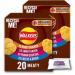 Walkers Meaty Variety Crisps 25g Bags Multipack Of Walkers Meaty Variety Crisps Smoky Bacon Roast Chicken Prawn Cocktail Cheese & Onion 1 Box Of 20X25g Boxed Treatz (20)