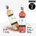 St. Regis Chardonnay & Ros 2 Pack 750 mL (2 x 750 mL Per Bottle) - Twice The Deal - Non Alcoholic Wine - Low Carb and Low Sugar - Ideal Wedding Gifts - Enjoy Life and Flavorful Wine - Buy Online on GoSupps.com