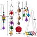 Hamiledyi 15PCS Bird Parrot Swing Chewing Toy Set - Colorful Wooden Hanging Bell with Hammock, Climbing Ladders - Ideal for Small Parakeet, Cockatiel, Conures, Finches, Budgie, Macaws, Love Birds - Buy Online on GoSupps.com
