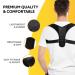 3DActive Posture Corrector Adjustable Back Brace for Men & Women | Clavicle Support & Pain Relief | Breathable Back Straightener with Carry Bag - Buy Online on GoSupps.com