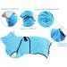  BB Extra Absorbent Dog Hand Towel & Cat Fast Drying Bath Towel | Large Size Pet Coat with Adjustable Carriers - XL Sky - Buy Online on GoSupps.com