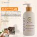MZURI Body Wash African Black Soap Organic Coconut Oil & Wild Coronado Cherry Moisturizing Hydrating & Gentle Formula for Dry Sensitive Skin Shea Butter Luxury Body Wash - 16 Fl. Oz Organic Coconut Oil Infused Wild  - Buy Online on GoSupps.com