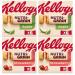 Apple Breakfast Bars 6x37g x2 With Strawberry Breakfast Bars 6x37g x2 - Bundle Consisting of Kellogg's Nutri-Grain 4x Pack Cereal Bars