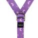 Hydthyl 6FT Yoga Strap with Adjustable D-Ring Buckle - Durable Exercise Belt for Yoga & More | Butterfly Purple | Includes Carry Bag - Buy Online on GoSupps.com
