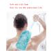 Long Handled Bath Shower Back Brush Scrubber Loofah | Exfoliation Body Sponge | Unisex (Blue) - Buy Online on GoSupps.com