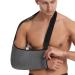 Breathable Arm Sling for Rotator Cuff Support - Adjustable Shoulder Strap Immobilizer for Men & Women - Ideal for Fractures Injuries and Surgical Recovery - Buy Online on GoSupps.com
