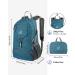 WATERFLY 20L Packable Backpack - Ultralight Foldable Daypack for Travel, Hiking & Camping - A-teal Blue - Men's and Women's - Buy Online on GoSupps.com