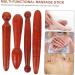 Gleavi 4-Piece Acupuncture Stick Set | Acupressure Bar & Foot Reflex Massage Tools | Wooden Deep Tissue Massager | Face Reflex Zone Relief | 12.50x1.00cm - Buy Online on GoSupps.com