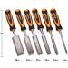 Elevon 10pcs Wood Chisel Set 6pcs Wood Chisel Heat-Treated Cr-V Alloy Blades with1 Honing Guide and 1 Sharpening Stone and 2 Carpenter Pencils for Woodworking - Buy Online on GoSupps.com