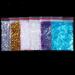 12 Bags Nails Decorations Mixed Colors 3D Flakes Slices Butterfly-shape Flakes Nail Glitter Mirror Sparkly Nail Art Sequins Holographic - Buy Online on GoSupps.com
