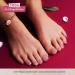 Danni & Toni Half Hardened Gel Nail Foils - Soft Blush Pink Monochrome Glossy Nail Stickers | Pedicure Wraps & Toenail Films - 37 Stickers - Buy Online on GoSupps.com