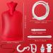 2L Home Enema Kit with 2 Tips, 60 Silicone Hose, Flow Valve & Hot-Water Bottle - Colon Cleanse Enema for Women/Men (Red) - Buy Online on GoSupps.com
