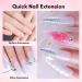 Makartt Poly Nail Gel Nail Extension Gel 50ML Builder Nail Gel Nail Extension White Pink Nude Clear Rosy Gel for Technician Starter DIY Salon Design 04 - Buy Online on GoSupps.com