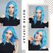 Earfodo Bondi Blue Short Wig 14 Inch | Heat Resistant Synthetic for Women | Party Cosplay Costume Colored Wig | Hair Replacement - Buy Online on GoSupps.com