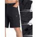 TACVASEN Men's Quick Dry Cargo Hiking Shorts Black, Size 36 - Buy Online on GoSupps.com
