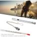 KIMISS Fishing Thermometer - Metal & Plastic Temperature Tool for Stream Water & Fly Fishing - Accurate & Durable - Buy Online on GoSupps.com