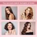 Zerone Curling Iron Brush - Ceramic Tourmaline Hair Tool | Foldable Anion Hair Brush | 200 C Styling Iron | EU/US Plug | Lightweight & Portable - Buy Online on GoSupps.com