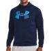 Under Armour Men's Armour Fleece Big Logo Hoodie 1373401 X-Large Academy / Radar Blue - 408
