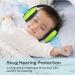 Dr.meter 31NRR Noise Cancelling Ear Muffs for Infants & Toddlers | Adjustable Hearing Protection for Babies (Ages 0-3) - Ideal for Airplanes, Fireworks, Concerts - Buy Online on GoSupps.com