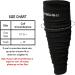 BYWSIGHT Football Leg Sleeves   2 Pairs  Calf Support Sleeves  Leg Compression Sleeve for Men and Women Sports Black Youth - Buy Online on GoSupps.com