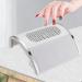 80W Nail Dust Collector Low Noise Nail Equipment with 2 Fans Strong Suction Nail Dust Collector for Beauty Salon and Household White - Buy Online on GoSupps.com