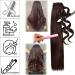 Clip in Hair Extensions Dark Brown Clip in Hair Extensions Real Human Hair 100% Remy Human Hair Clip in Extensions Straight Double Weft for Full Head #2 Brown Clip in Extensions (Size : 24inches Co 24inches 120g - Buy Online on GoSupps.com