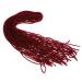 Healeved Dirty Little Braids Dreadlock Extensions Braided Long Dreadlocks Fashionable Hair Wig Hair Extensions Dreadlock Crochet Hair Clip on Ponytails for Women High Temperature Wire 90X8CM Claret
