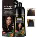 Instant Hair Dye Shampoo Black Dew Hair Color Shampoo Natural Plant-Based Hair Color Shampoo Hair Color Shampoo for Men and Women - Buy Online on GoSupps.com