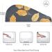 Eco Print Autumn Leaves Hair Towel 2 Pack | Super Absorbent Quick Dry Hair Turbans for Women & Girls - Buy Online on GoSupps.com