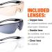 Bolle GUNFIRE 2.0 Ballistic Glasses Kit - Protective Eyewear for Superior Safety - Buy Online on GoSupps.com