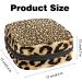 Leopard Pattern Napkin Storage Bag - Portable Period Bag for Women Teens & Girls | Menstrual Cups & Breastfeeding Pillow Organizer - Buy Online on GoSupps.com