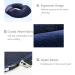 Bed Sore Cushions for Butt Donut Pillow for Bed Sores Premium Memory Foam Washable Tailbone Pillow for Office Car Wheelchair School Blue - Buy Online on GoSupps.com
