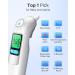 Buy Accurate Ear Thermometer for Kids Adults & Babies - 30 Memory Recall 1s Fast Results & Fever Alert | 24 Disposable Probe Covers Included - Buy Online on GoSupps.com