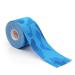 2.5CM*5M Face V Line Neck Eye Lift Wrinkle Sticker Tape Facial Skin Care Tool Bandage Kinesiology Tape Blue camouflage3.8cmx5m
