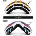 Juli Ski Goggles - Winter Snow Sports Snowboard Goggles, Anti-Fog Lens, BNC White/Blue - Buy Online on GoSupps.com