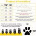 Faankiton Waterproof Dog Shoes - 4 Piece Set for Medium & Large Dogs | Non-Slip Sole & Reflective Straps for Paw Protection - Buy Online on GoSupps.com