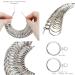 Ring Sizer Set - Stainless Steel Ring Sizers & Aluminum Ring Mandrel - 27 Pcs Metal Ring Gauges (Size 1-13) - Finger Sizer Tool for Accurate Measurement - Buy Online on GoSupps.com