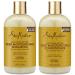 Shea Moisture Raw Shea Butter Shampoo and Conditioner Set Deep Moisturizing with Sea Kelp & Argan Oil Sulfate Free & Silicone Free Curly Hair Products Family Size 13 Fl Oz (Pack of 2)