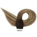 Ugeat Real Hair Balayage Tape Extensions - Brown & Light Blonde - 20 Pieces 30cm #4/6/613 - Perfect for Short Hair! - Buy Online on GoSupps.com